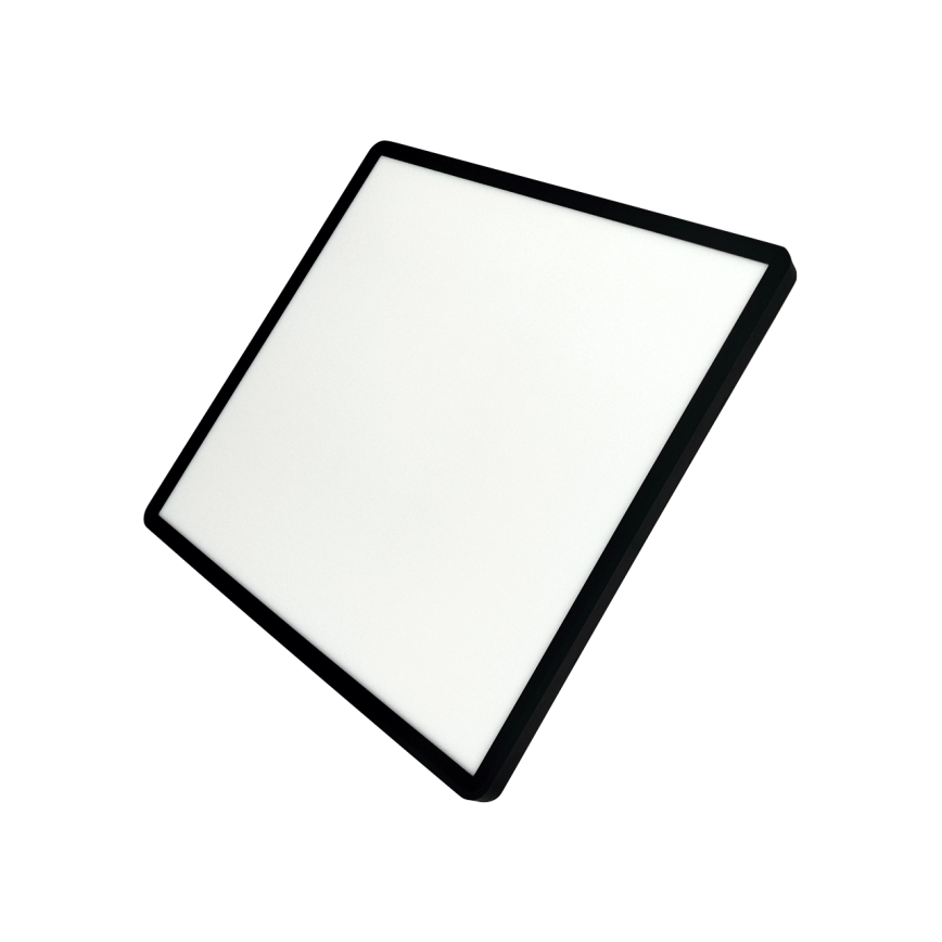 LED Stropní svítidlo LED/40W/230V 3000/4000/6500K 50x50 cm černá